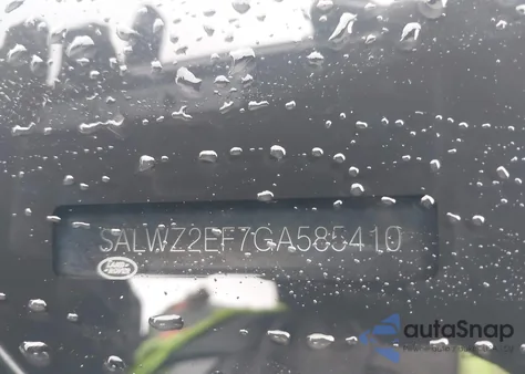 2016 Land Rover Range Rover Sport 5.0L V8 Supercharged Svr z USA, uszkodzony, nr VIN SALWZ2EF7GA585410